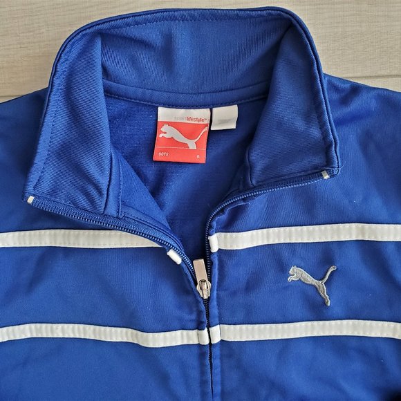 Puma Boys' Track Jacket Sz S (6/7 Yr old) Used - Picture 3 of 3